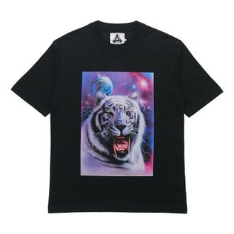Palace x AMG Crossover T-Shirt Black White Pattern Back Logo Printing Short Sleeve Unisex P20AMGTS004