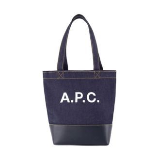 A.P.C. A.p.c., unisex, Tassen, Blauw, Maat: ONE Size Katoen