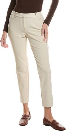Lafayette 148 New York Essex Slim Mid Rise Pant