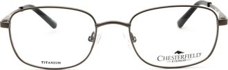 Chesterfield CH890T Titanium Metal Frame Eyeglasses - Gray