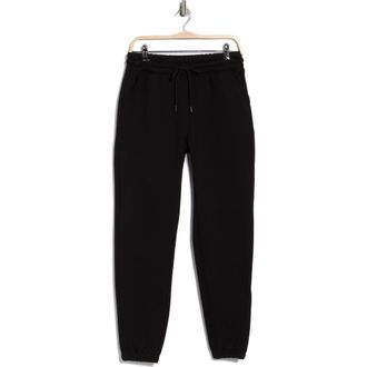 90 Degree by Reflex Varsity Vault Fleece Shorts in Black at Nordstrom Rack, Size X-Small