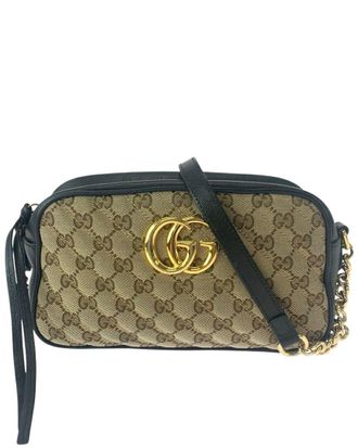 Gucci Gg Marmont Quilted Shoulder Bag (Authentic Pre-Loved)