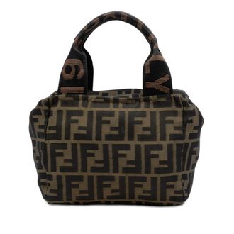Fendi Pre-owned Fendi Mini Zucca Canvas Handbag Ladies P5YVYA2339HQ2BHA