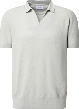 Baldessarini Tops, Heren, Grijs, L, Katoen, Groen Katoen en Linnen Polo Shirt
