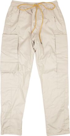 Rhude drawstring cargo trousers - men - Polyester - S - Neutrals
