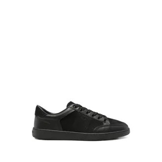 Ferragamo Gancini Panelled Leather Sneakers