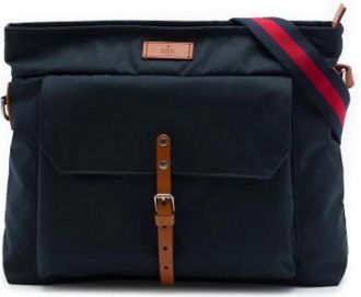 Gucci Pre-owned Nylon Crossbody Bag - Dames - Vintage Schoudertas - Blauw - ONE Size - Nylon - Vintage