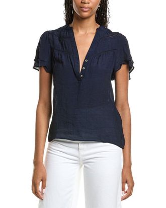 Nanette Lepore Short Sleeve Cardigan Top
