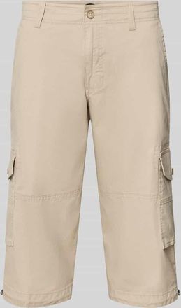 Bugatti Capri Cargo Pants mit Pattentaschen in Beige, Gr&ouml;&szlig;e 48