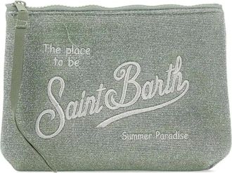 MC2 Saint Barth Clutches, female, Green, Size: ONE SIZE Aline Lurex 03006L Clutch