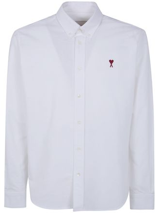 Ami Classic Long Sleeve Shirt Button Down Collar W