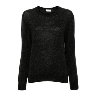 Saint Laurent Truien & Vesten, Dames, Zwart, L, Maglia