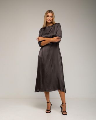 Tantra Overgrote zijden jurk