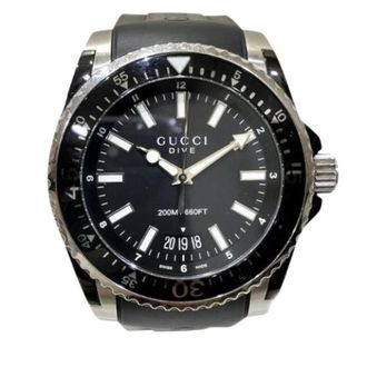 Gucci Pre-owned Watches, female, Black, Size: ONE SIZE Pre-owned Stainless Steel Quartz Watch