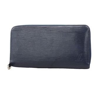 Louis Vuitton Navy Long Wallet (Bi-Fold) (Pre-Owned)