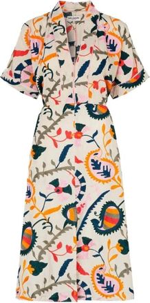 Lollys Laundry Kleedjes, Dames, Veelkleurig, 2Xl, Jurken