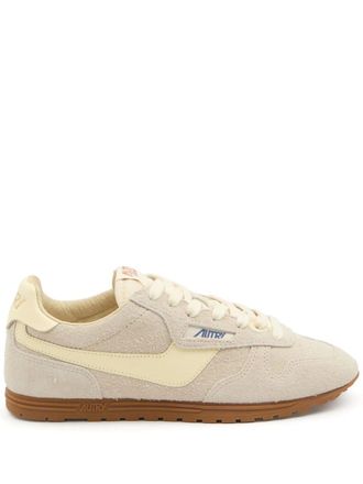Autry Windspin Low Woman Suede/leat