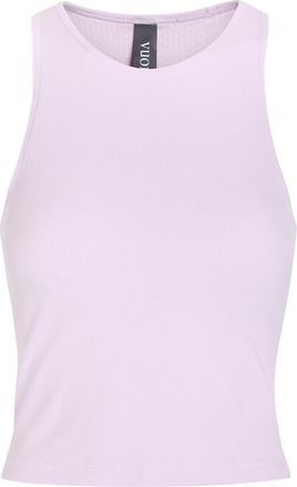 Vuori Clothing Pose Plyo Ribbed-knit Tank - Lilac - S (UK8-10 / S)