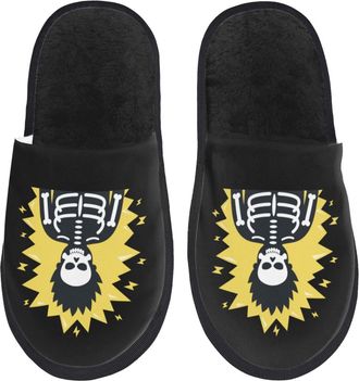 Generic Cotton Slippers This Person Was Seriously Shocked Reusable Sliders Anti-Skid Slippers For Winter Big Kid Adult L