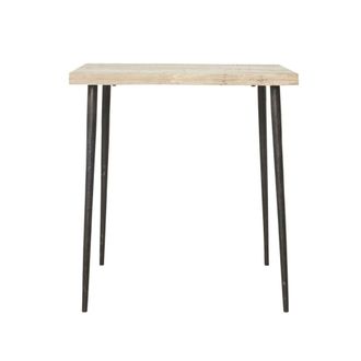 House Doctor Mesa de comedor de madera beige 4 plazas