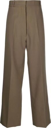 Quira Quira, Dames, Broeken, Bruin, Maat: XL Wol