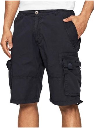 Aeronautica Casual Shorts - Heren - Korte Broeken - Blauw - XS - Katoen - Korte Broeken