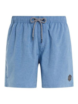 Protest Badehose PROTEST Badehose DAVEY, Herren, Gr. XXL, EURO, blau (river blau), Obermaterial: 100% Polyester PES., Badehosen Badehose