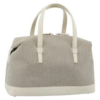 Loewe Pre-owned Hand Bag - Dames - Vintage Handtas - Grijs - ONE Size - Leer - Vintage