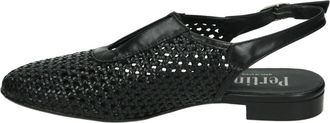 Pertini Schoenen, Dames, Zwart, 41 EU, Leer, 261W33158D2 Fenetre