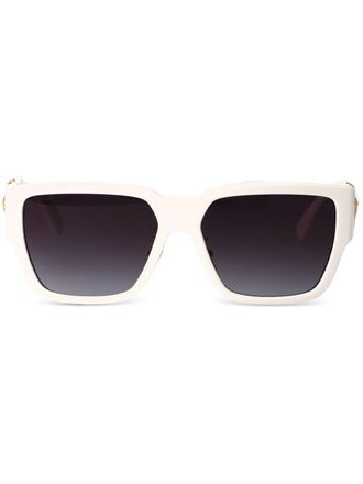 Versace square-frame sunglasses - unisex - Acetate - One Size - White