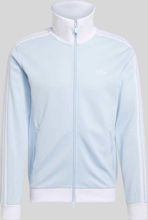 adidas Originals Trainingsjacke mit Logo Detail in Hellblau, Gr&ouml;&szlig;e XS