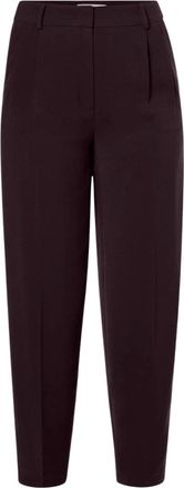 Beaumont Amsterdam Sacha Pants - Dames - Broeken - Paars - Maat: L Poliester