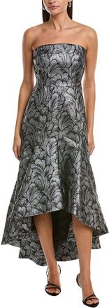 Milly Diana Feather Jacquard Dress