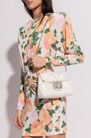 Roger Vivier Shoulder Bag Mini, Womens, White