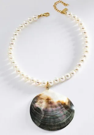 Electric Picks Shelly Necklace