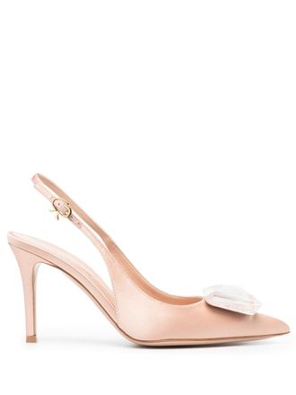 Gianvito Rossi Pumps con applicazione - Toni neutri