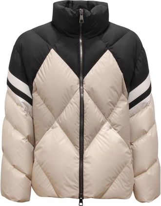 Neil Barrett Giubbotto Padded Jacket - Heren - Winterjassen - Wit - S - Leer - Jassen