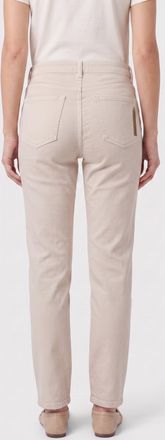 Brunello Cucinelli Five-Pocket Straight-Leg Trousers - Beige
