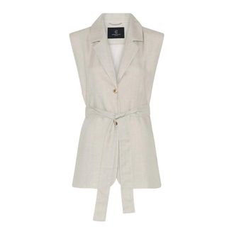 Bruuns Bazaar Vests, female, Beige, Size: XS Aphandra BBEwe Vest