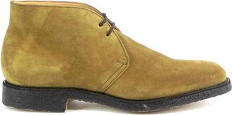 Fabi Lace-up Boots - Heren - Veterlaarzen - Beige - 44 EU - Su&egrave;de - Schoenen