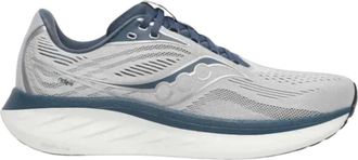 Saucony Mens Ride 18 Running Shoes In Cloud/dusk