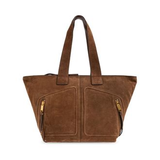 AllSaints Tote Bags, female, Brown, Size: ONE SIZE Jean REY Tote Bag