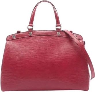 Louis Vuitton Pre-owned Handbags, female, Red, Size: ONE SIZE Pre-owned Vintage Leather Handbag