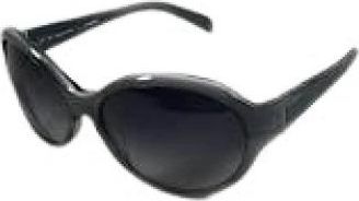 Jil Sander Pre-owned Plastic Zonnebril - unisex - Vintage Accessoires - Zwart - ONE Size - Vintage