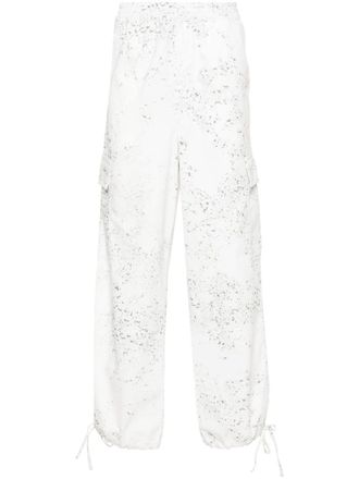 &Eacute;tudes Studio Forum canvas cargo trousers - men - Cotton/Polyester/Cotton - 48 - White