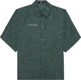 Undercover Camicia con stampa grafica - Grigio