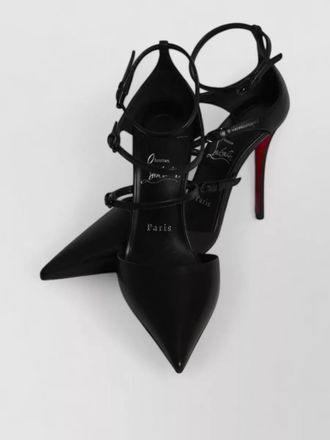 Christian Louboutin milena pumps pointed toe stiletto straps