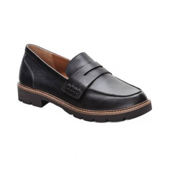 Aetrex Womens Collette Loafer In Black
