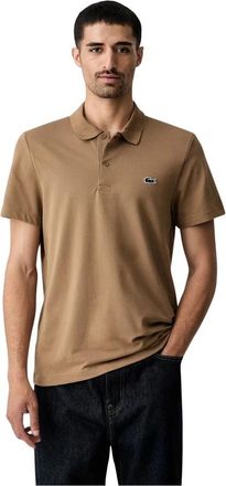 Lacoste Regular Fit Katoenen Blend Polo - Heren - Polos - Bruin - 3XL - Katoen - Tops