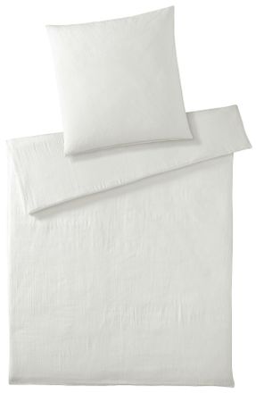 Schubiger M&ouml;bel Bettw&auml;sche Smooth Wollweiss